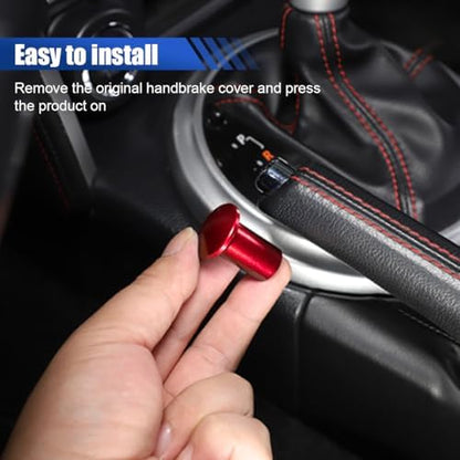 LAINLOY 2 PCS Car Turn Knob Drift Button, Emergency Brake Cover Turn Knob Cover - Image 6