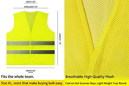 PeerBasics Safety Vests 5 Pack - Image 3