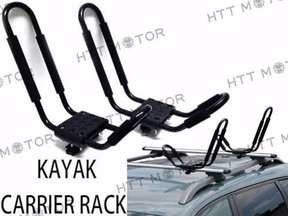 Kayak-1- J-Bar Rack HD Kayak Carrier Canoe Boat Surf Ski Roof Top Mount Car SUV - Image 2