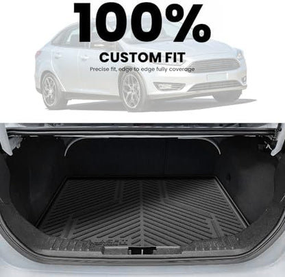 LASFIT Cargo Mat for Ford Focus 2012-2018 Fit Sedan, Not Fit Hatchback - Image 2