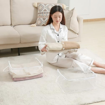 10 PCS Clear Zippered Storage Bags - Image 6