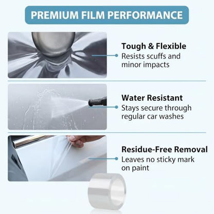 Car Door Edge Guards Door Sill Protector, 2.7-inch x 33-foot Scratch Protectors - Image 3