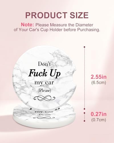 Swooflia Car Coasters for Women - Image 2