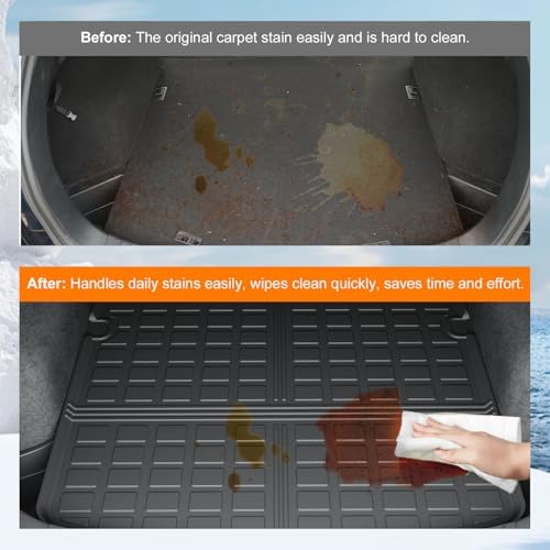 powoq Cargo Mat Trunk Mat Compatible - Image 3