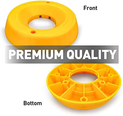 HOXWELL Durable Wheel Dock for Trailer Tongue Jack, Heavy Duty Wheel Dock for - Image 3