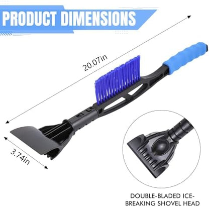 wuyaoyao Snow Brush & Ice Scraper, 2 in 1 Detachable Ice Scrapers - Image 2