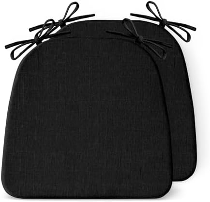 IASEAHK Chair Cushions for Dining Chairs Set of 2, Non Slip Kitchen Chair Pads by IASEAHK