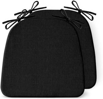 IASEAHK Chair Cushions for Dining Chairs Set of 2, Non Slip Kitchen Chair Pads by IASEAHK