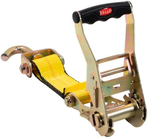 Mytee Products Over the Tire Ratchet Strap w/Swivel J Hooks & Rubber Pads - Image 5