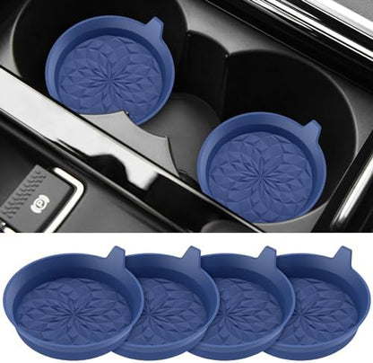 ME.FAN Car Cup Coasters Silicone Cars Coasters by MEFAN