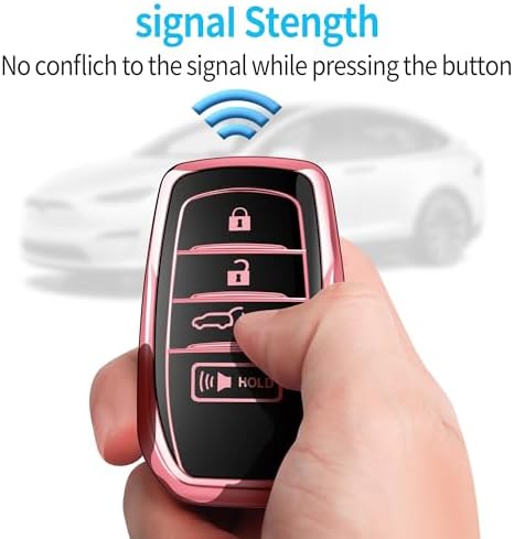Tukellen for Toyota Key Fob Cover TPU Soft Case for 2025-2026 Camry 4 Runner - Image 5