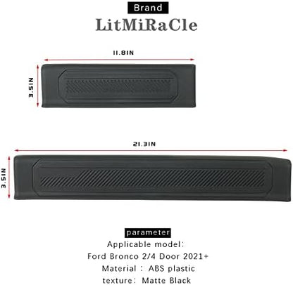 Door Sill Guards for Ford Bronco 2021-2026 Accessories 4 Doors - Image 6