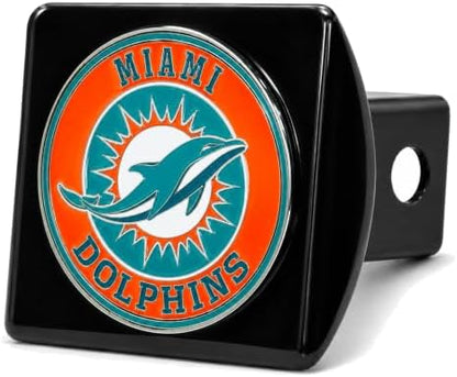 Miami Dolphins Trailer Hitch Cover by FANMATS