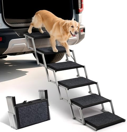 Dog Steps for High SUV Truck by Heeyoo