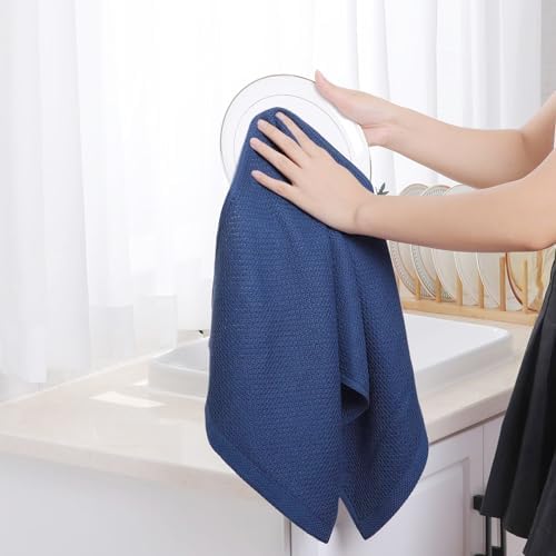 Homaxy 100% Cotton Waffle Weave Kitchen Dish Towels 8-Pack - Image 4