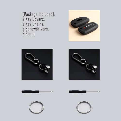 Key Fob Cover for 2026-2017 Ford Explorer Escape Expedition Mustang Edge - Image 6