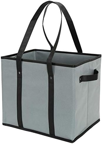 Foraineam Reusable Grocery Bags Set Durable Heavy Duty Tote Bag Collapsible - Image 7