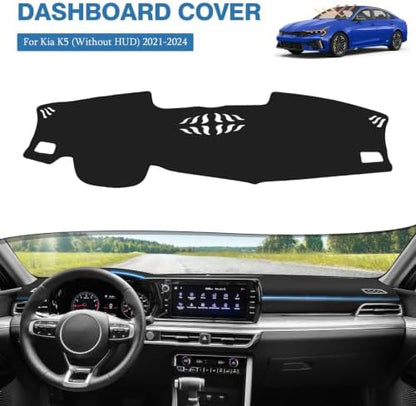 FIILINES Dash Cover Fit for 2021-2024 Kia K5, Dashboard Mat Exact Fit for K5 - Image 2