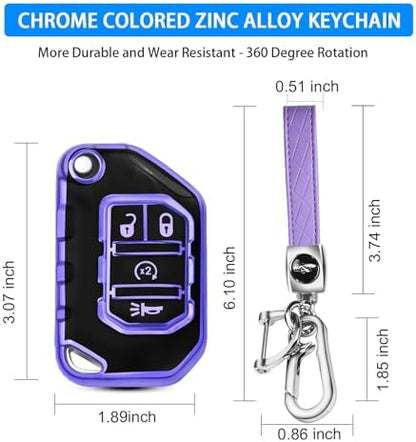 QBUC for Jeep Key Fob Cover - Image 5