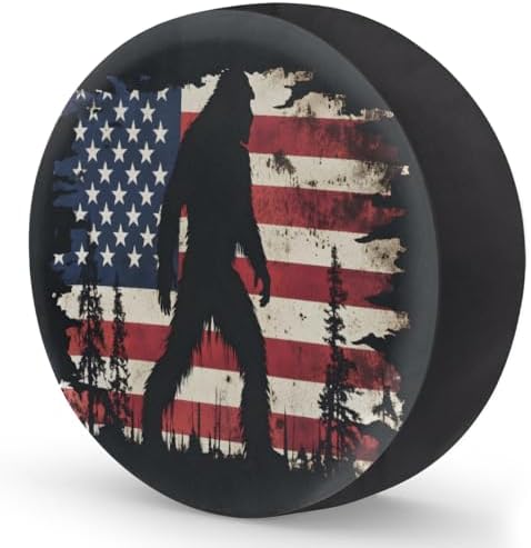 Bigfoot Spare Tire Cover 16in Spare Wheel Covers Tire Storage Cover - Image 2