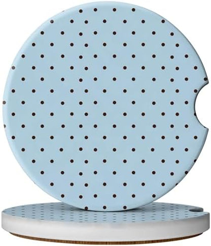 2 Pack Car Coasters for Cup Holders, Cute Car Accessories Interior by YeeCASE