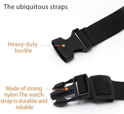 Luggage Straps for Suitcases, Fanny Pack Extender Strap Travel Straps to - Image 3