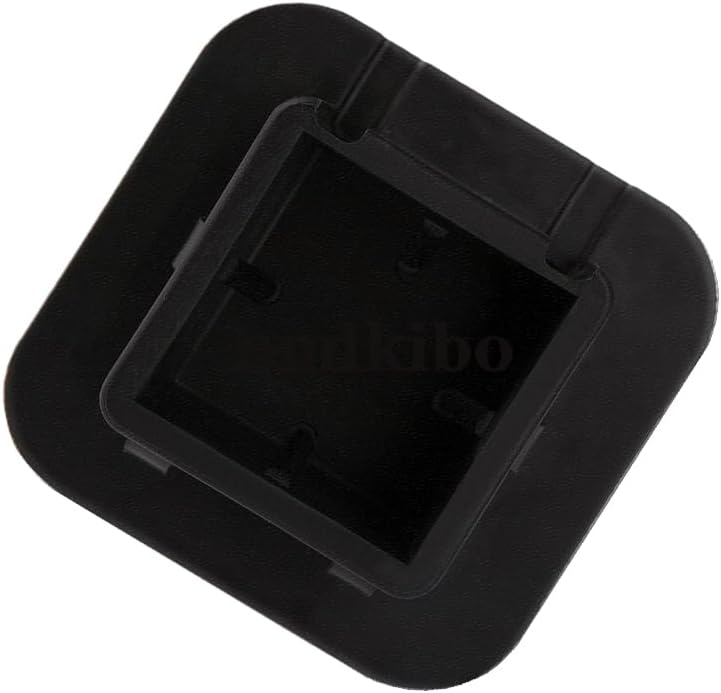 2 Inch Tri-Color 3 Color Logo Trailer Hitch Tube Cover Plug Cap, Rubber - Image 3