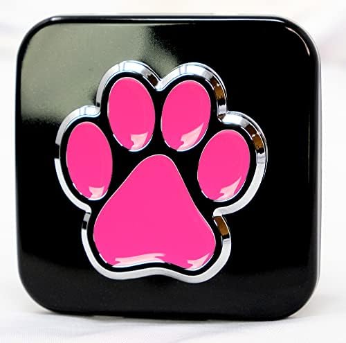 Bear Dog Paw Foot 3D Emblem Trailer Hitch Cover Tube Plug - Image 6