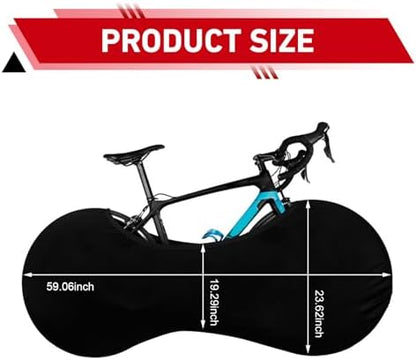 Bike Wheel Cover, 59 inches Stretchy Bicycle Anti Dust Waterproof Protector - Image 2