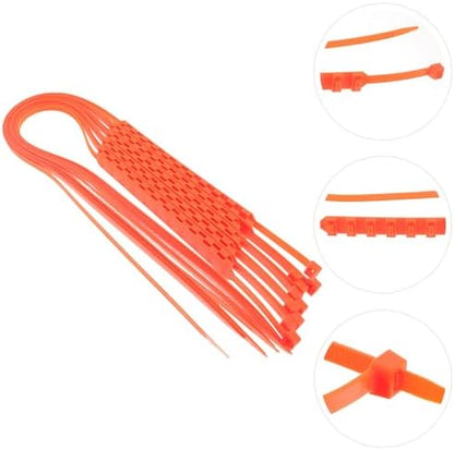GALPADA 10Pcs Nylon Snow Tire Chains Anti-skid Traction Straps - Image 4