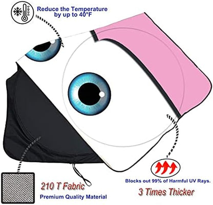 Gven Windshield Sun Shade Universal Fit - Image 5