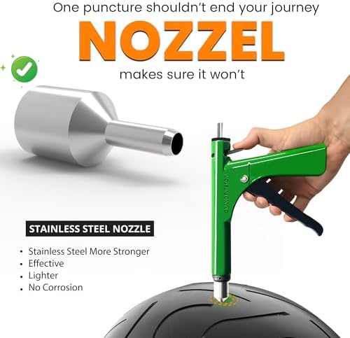 GRAND PITSTOP Tubeless Tire Gun Puncture Repair Kit - Image 5