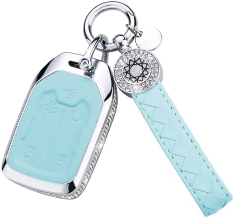 for GMC Key Fob Cover with Keychain, 5 Buttons by Unknown