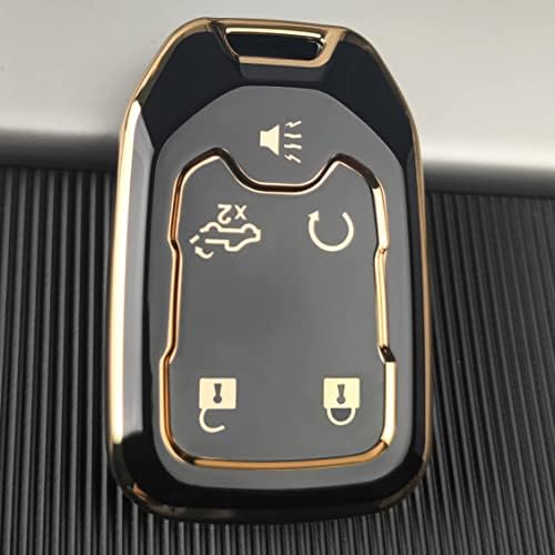 OLLEN 5-Button TPU Key Fob Cover, Fit - Image 3