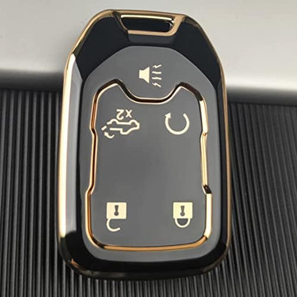 OLLEN 5-Button TPU Key Fob Cover, Fit - Image 3