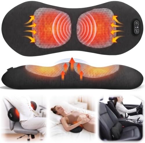 CHANCEE Cordless Electric 3 in 1 Lumbar Support Pillow by StyleComfortforEveryHome