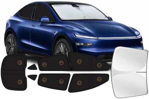 Car Window Shades for Tesla Model Y Juniper 2025 2026 by MakeLifeBetter