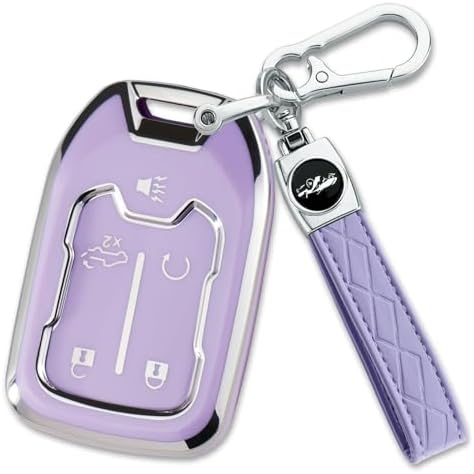 Joouheax for Chevy Soft TPU 5-Button Key Fob Cover, Soft TPU by Joouheax