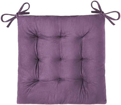 OVOV 1 Pack Chair Cushions for Dining Chairs 15.5"x15.5" Purple by OVOV