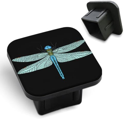 Cute Dragonfly Trailer Hitch Receiver Cover Cap Embroidered Butterfly Green by Unknown