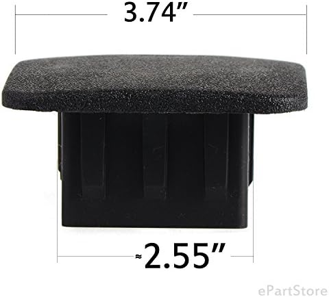 2.5" Heavy Duty 2 1/2" Trailer Hitch Cover Cap Plug Fits 2.5" Receivers - Image 2