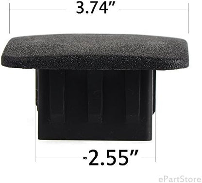 2.5" Heavy Duty 2 1/2" Trailer Hitch Cover Cap Plug Fits 2.5" Receivers - Image 2