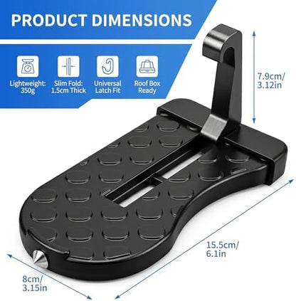 Car Door Step for Car Roof Access, Anti-Slip Foldable Door Latch Step for SUV - Image 3