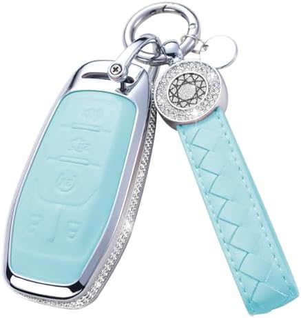 for Ford Key Fob Cover with Keychain by Unknown