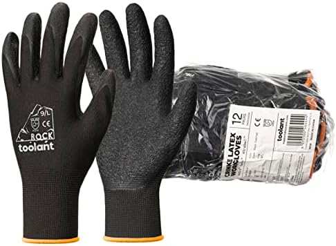 toolant Crinkle Latex Work Gloves, 120 Pairs - Image 6