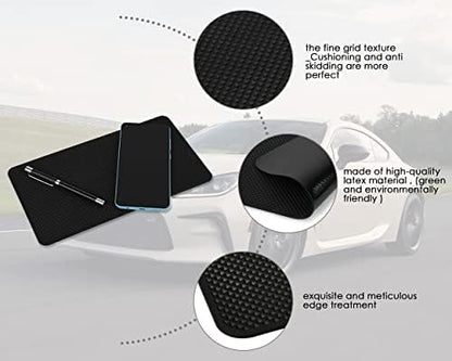 Extra Large 26 x 15cm Magic Anti-Slip Non-Slip Mat Car Dashboard Sticky Pad - Image 3