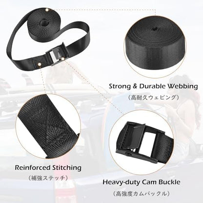 TRIWONDER Tie Down Straps Lashing Straps - Image 3
