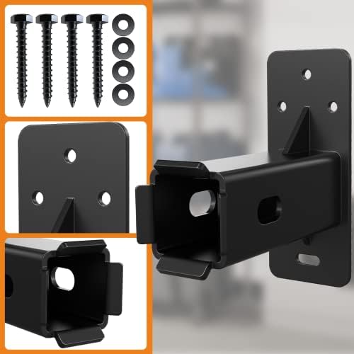 Hitch Wall Mount, Wall Mount Bike Rack Hitch, Hitch Cargo Carrier - Image 2