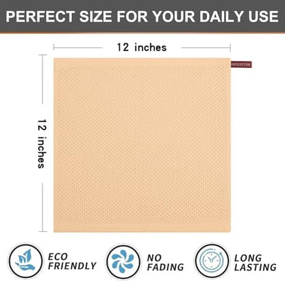 Kitinjoy 100% Cotton Waffle 6-Pack Kitchen Towels - Image 5