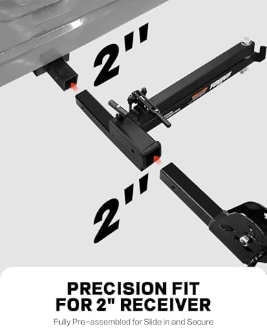 Young 250 lbs Heavy Duty Swing Away Hitch Adapter - Image 6